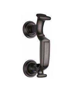 Heritage Brass Matt Bronze Doctor Front Door Knocker