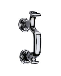 Heritage Brass Polished Chrome Doctor Front Door Knocker