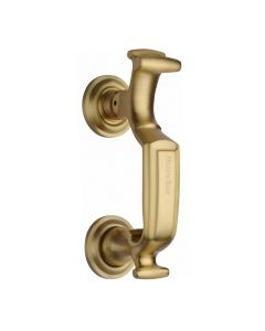 Heritage Brass Satin Brass Doctor Front Door Knocker
