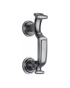 Heritage Brass Satin Chrome Doctor Front Door Knocker
