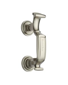 Heritage Brass Satin Nickel Doctor Front Door Knocker