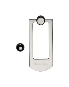 Heritage Brass Polished Nickel Finish Front Door Knocker