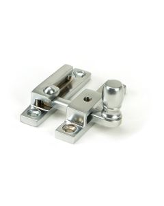 From the Anvil Satin Chrome Mushroom Quadrant Fastener - Narrow | 46015