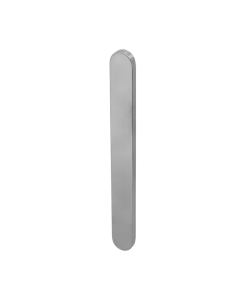 BLU Satin Stainless Steel Blank Backplate for use with KM070 Handle  |  KM070CP-SSS
