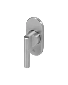BLU Satin Stainless Steel KM245 Mini Patio Thumbturn   |  KM245-SSS