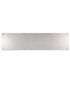 650 x 150mm Eurospec Satin Stainless Kicking Plates | KPP1650SSS