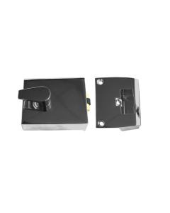 Union Polished Chrome 60mm Rollerbolt Rim Nightlatch | L1158-CH