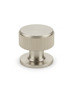 Satin Nickel Linear Cupboard Knob - 34mm dia.  |  IXC713SN