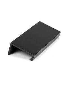 Matt Black 100mm Plain Edge Pull | 50740