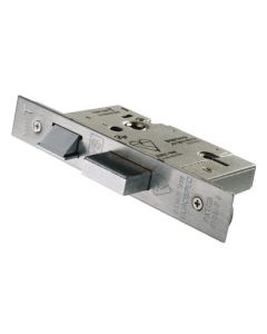 76mm East T 5 Lever British Standard Sashlock - Satin Stainless Steel - LSB5530SSS