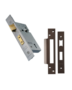 64mm Matt Bronze Easi T 3 Lever Sashock | LSS5325MBRZ