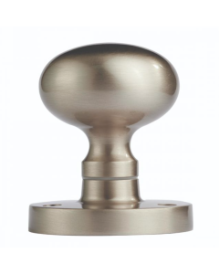 Set Manital Satin Nickel Victorian Mushroom Mortice Knob | M35SN