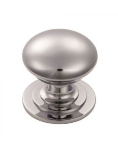 Polished Chrome 32mm Victorian Cupboard Knob | M47BCP