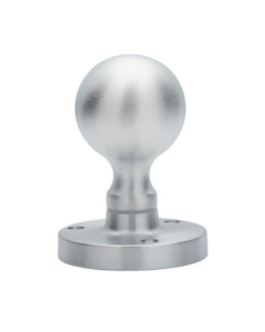 Set Manital Satin Chrome Ball Mortice Knob | M48SC
