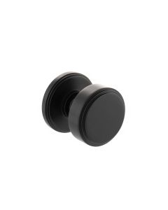 Set Millhouse Matt Black Boulton Mortice Knob | MH350SMKMB