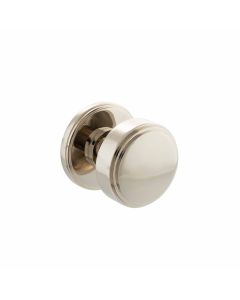 Set Millhouse Polished Nickel Boulton Mortice Knob | MH350SMKPN