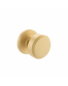 Set Millhouse Satin Brass Boulton Mortice Knob | MH350SMKSB