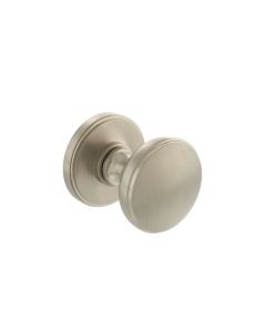 Set Millhouse Satin Nickel Edison Mushroom Mortice Knob | MH400DMKSN