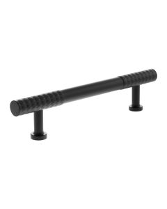 Matt Black 128mm Chrysler Diamond T Bar Cabinet Handle | MHCD17128MB