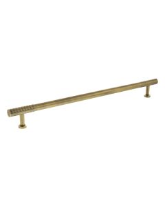 Antique Brass 320mm Chrysler Diamond T Bar Handle | MHCD17320AB