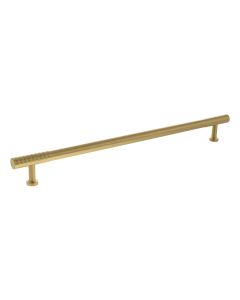 Satin Brass 320mm Chrysler Diamond T Bar Handle | MHCD17320SB