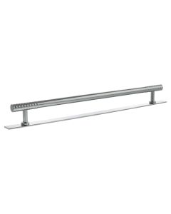 Chrysler Cabinet Pull Handle on Plate 320mm - Polished Chrome