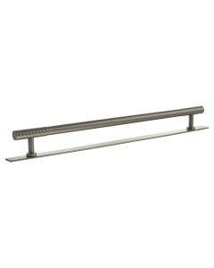 Chrysler Cabinet Pull Handle on Plate 320mm - Satin Nickel