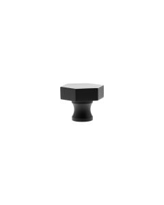 Matt Black Pennington Hexagonal Cabinet Knob | MHCH1532MB