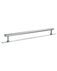 Pennington Hexagonal Cabinet Pull Handle on Plate 320mm - Polished Chrome