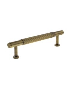 Antique Brass 128mm Battersea Linear Cabinet Pull Handle | MHCL17128AB