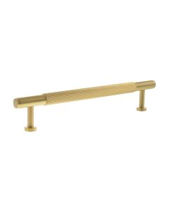 Satin Brass 160mm Battersea Linear Cabinet Pull Handle | MHCL17160SB