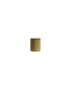 Satin Brass Paddington Spiral Cylinder Cabinet Knob | MHCS1420SB
