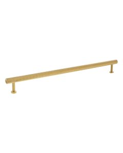 Satin Brass 320mm Paddington Spiral Cabinet Pull Handle | MHCS17320SB