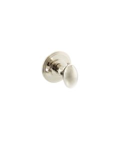 Millhouse Polished Nickel WC Turn & Release on rose | MHOWCPN