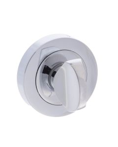 Millhouse Polished Chrome WC Turn & Release on rose | MHRWCPC