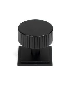 Anvil Matt Black Judd 38mm Cabinet Knob (Square) | 50432