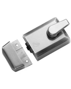Satin Chrome 60mm Rollerbolt Rim Nightlatch | NL-R3060-SC