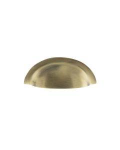 Antique Brass Winchester Cabinet Cup Pull | OEC1176AB