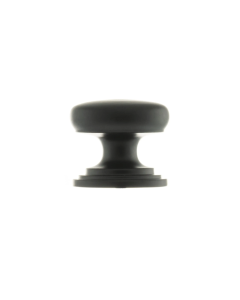 Matt Black 32mm Lincoln Victorian Cabinet Knob | OEC1232MB