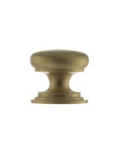 Satin Brass 38mm Lincoln Victorian Cabinet Knob | OEC1238SB
