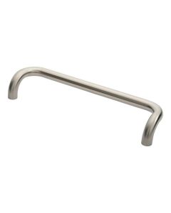 450 x 30mm Satin Stainless Steel Steelworx Cranked Pull Handle | PCC1450SSS