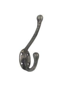 Frelan 125mm Pewter Antique Hat & Coat Hook