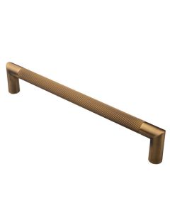 300mm Antique Brass Lines Mitred Pull Handle | PH170BAB