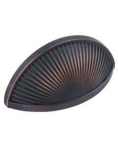Oil Rubbed Bronze 76mm Crawford Cup Handle | 133.50.144