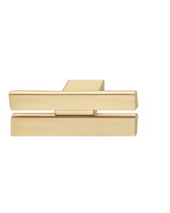 Brushed Gold 60mm Split T Knob | 106.70.512
