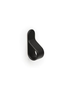 Matt Black Belt Looped Cabinet Knob | 132.16.301