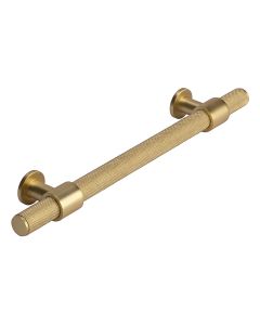 Satin Brass 160mm Harlington Knurled Handle   | 101.21.011