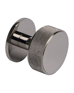 Polished Nickel 38mm Harlington Knurled Knob  | 101.21.029