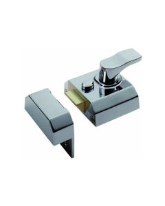Polished Chrome 40mm Contract Rim Cylinder Nightlatch | RCN8240PC