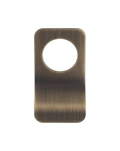 Carlisle Brass Antique Brass Round Rim Cylinder Pull  |  RCP1000AB